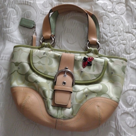 Coach limited edition lady bug hobo bag - Picture 1 of 13
